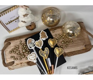 Stickserie - ITH Stifteaufsatz Weihnachtswichtel & Co